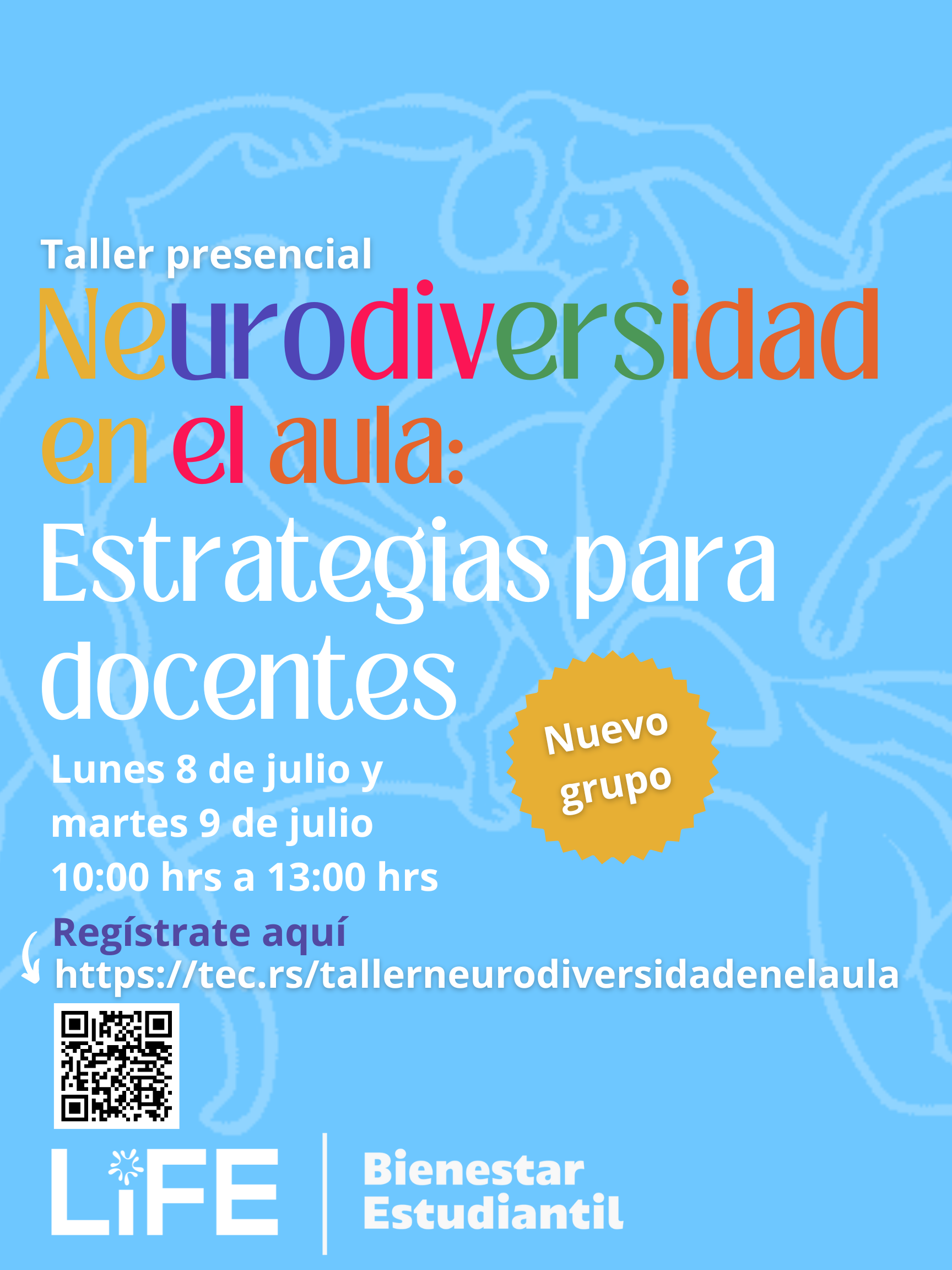 Taller para docentes "Neurodiversidad en el aula" nuevo grupo