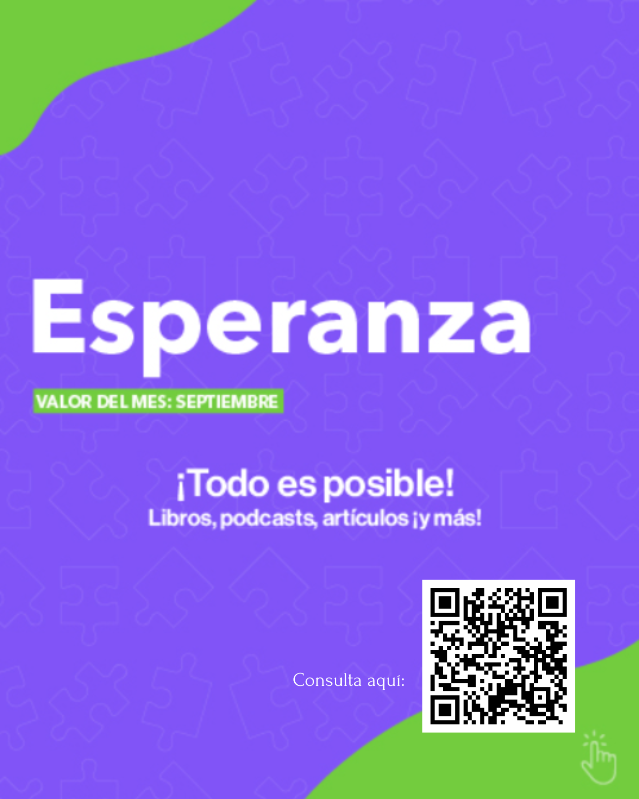 Conoce el valor de mes de septiembre: Esperanza