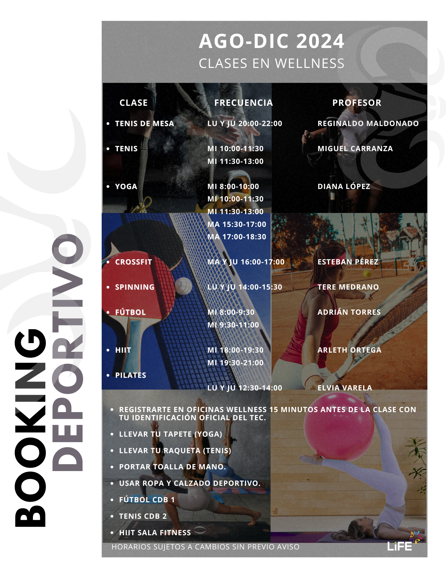 Booking Deportivo