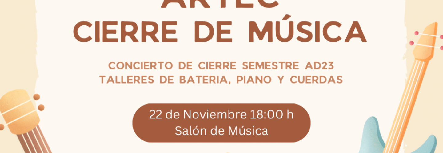 Artec Cierre de música