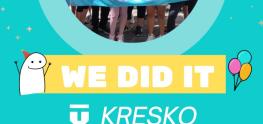 We did it Kresko