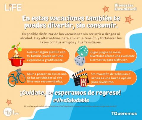 ¡Cuídate, Te Esperamos de Regreso!.Campaña de verano, libre de consumo.