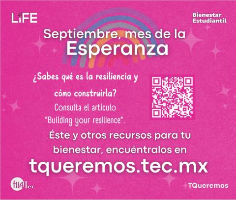 Campaña gráfica "Valor del mes de septiembre"